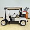 807/pz Blocchi da Costruzione Modello Golf Cart Funzionamento Semplice Azione a Tirare Indietro Modello Veicolo di Simulazione per Bambini Regalo di Festa