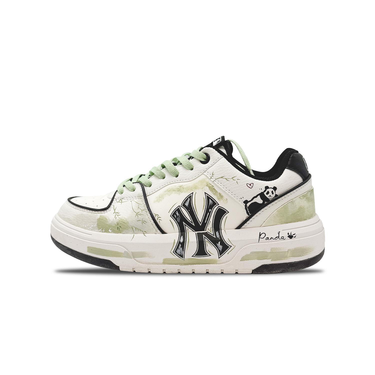 

MLB Chunky Liner Abrasion Resistant Low top Skateboard Shoes Unisex 3ASXCA12N-50WHS(Team1442- 38