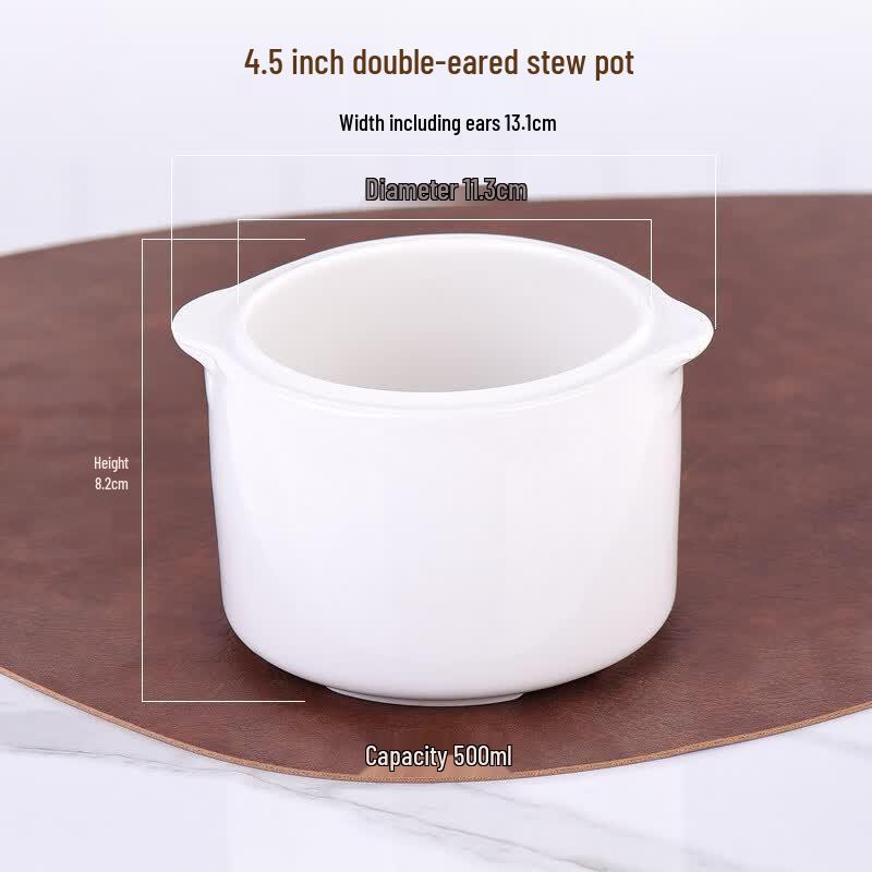 Ru Han Ceramic Double Boiler Stew Pot