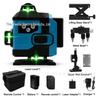 3D Green Light Infrared Laser Level with Automatic 16-Line Precision for Outdoor Use
