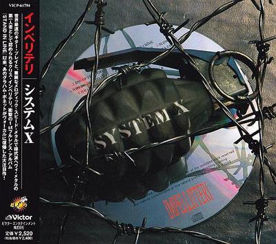 CD IMPELLITTERI  System X VICP61794 VICTOR 2002 Japan Rock Used