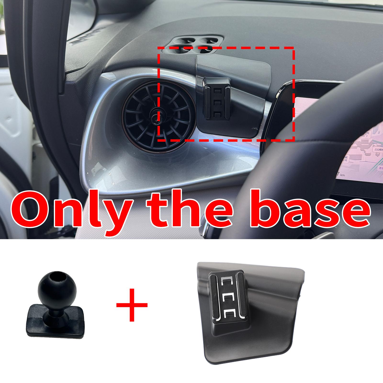 

для BYD Dolphin Surf Mini SEAGULL 2024 2025 Навигационная подставка Автомобильный держатель для мобильного телефона Держатель GPS Only Base