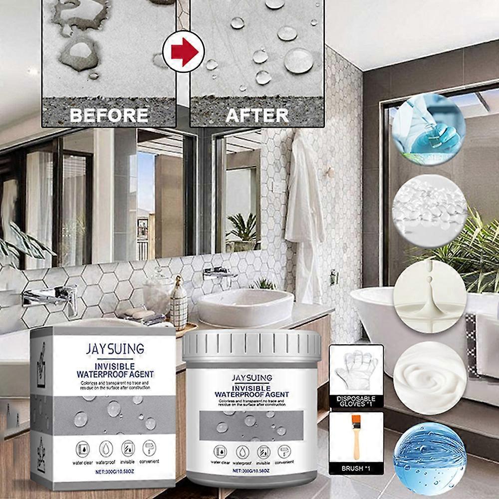 Transparent Waterproof Agent Anti-Leak Glue Strong Bonding Adhesive Sealant 300g