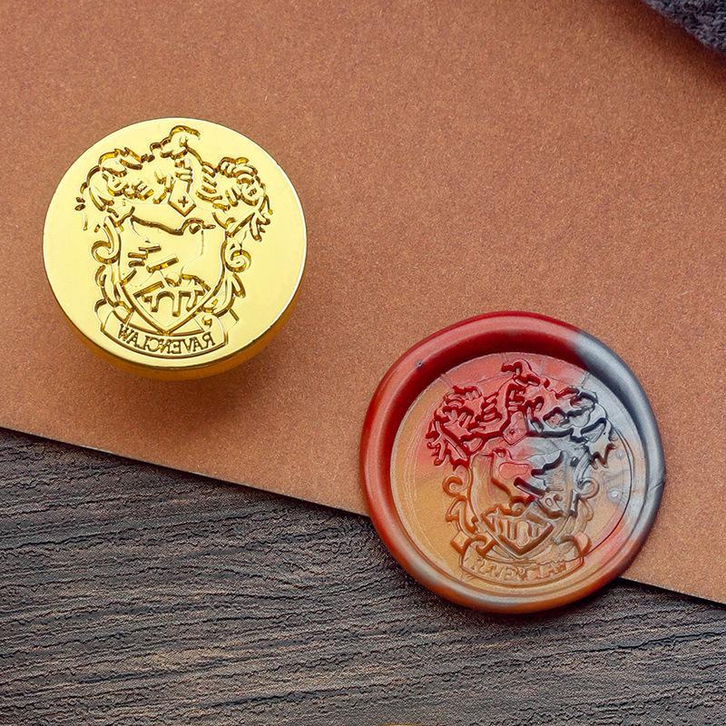 Eco-Friendly Zinc Alloy Retro Wax Seal Head with Color-Preserving Electroplating