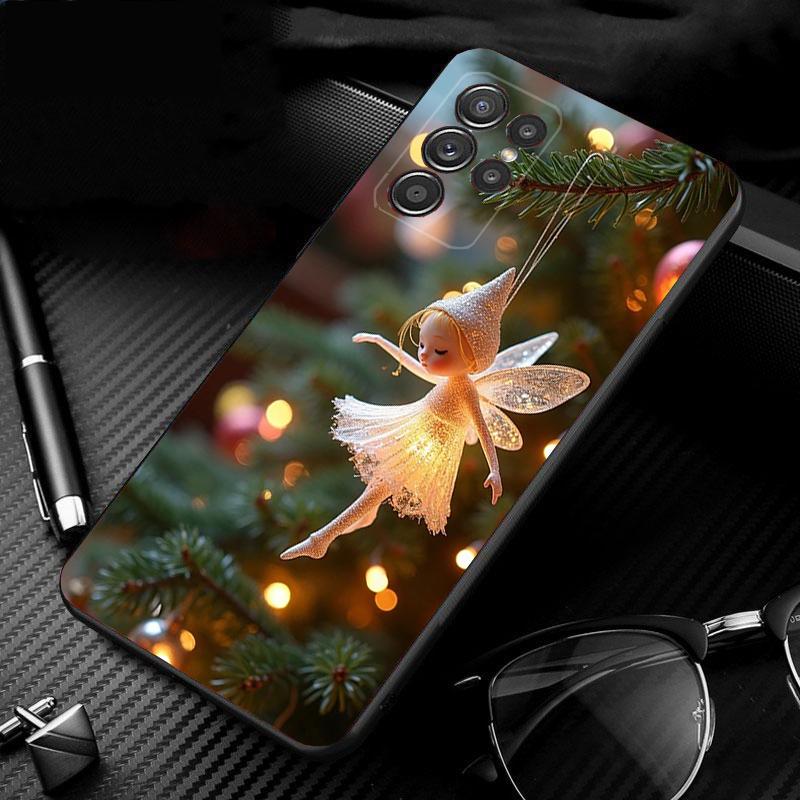 Phone Case For Samsung Galaxy S25 S24 S23 S22 S21 Ultra S24 S23 S22 S21 S25 Plus S24 S25 FE Christmas Tree Light