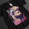 Anime Jujutsu Kaisen Gojo Satoru Purple Black TShirt Gift For Otaku