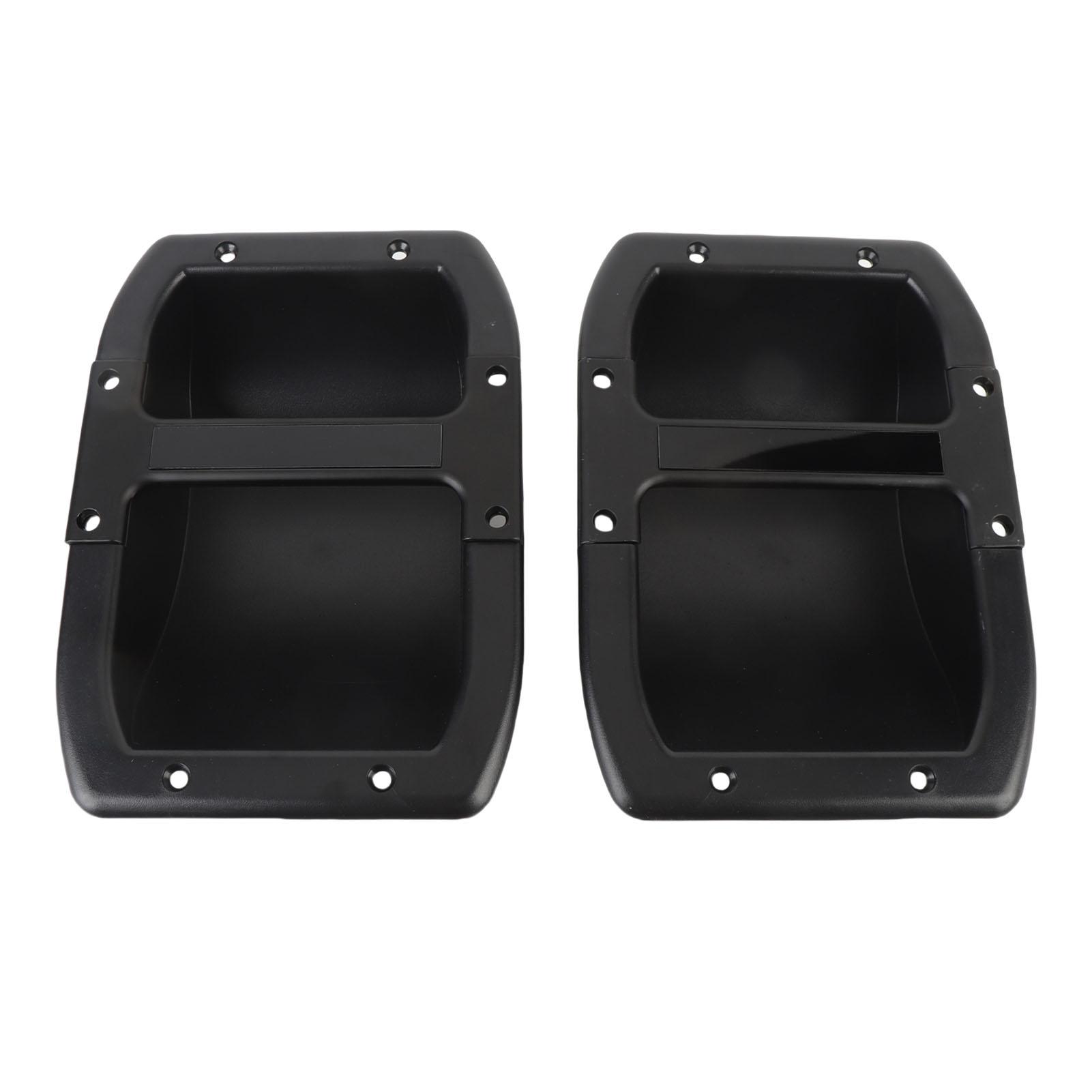 

2 шт. Ручки для акустических кабинетов АБС-пластик Алюминий Резина Ручка для переноски динамика Сменная ручка для PA DJ