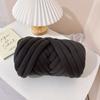 Bulky Arm Thick Chunky Yarn Cored Cotton Solid Color Knitting Spin Yarn  Spin Yarn