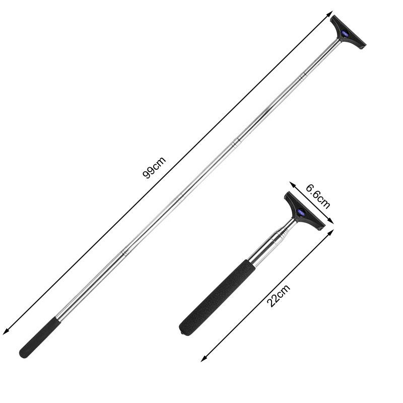 Car Rearview Mirror Wiper Retractable Handheld Cleaning Brush For Ford Focus Mondeo MK1 MK2 MK4 MK3 Fiesta ST Line Kugo Transit Escape Fusion Explorer