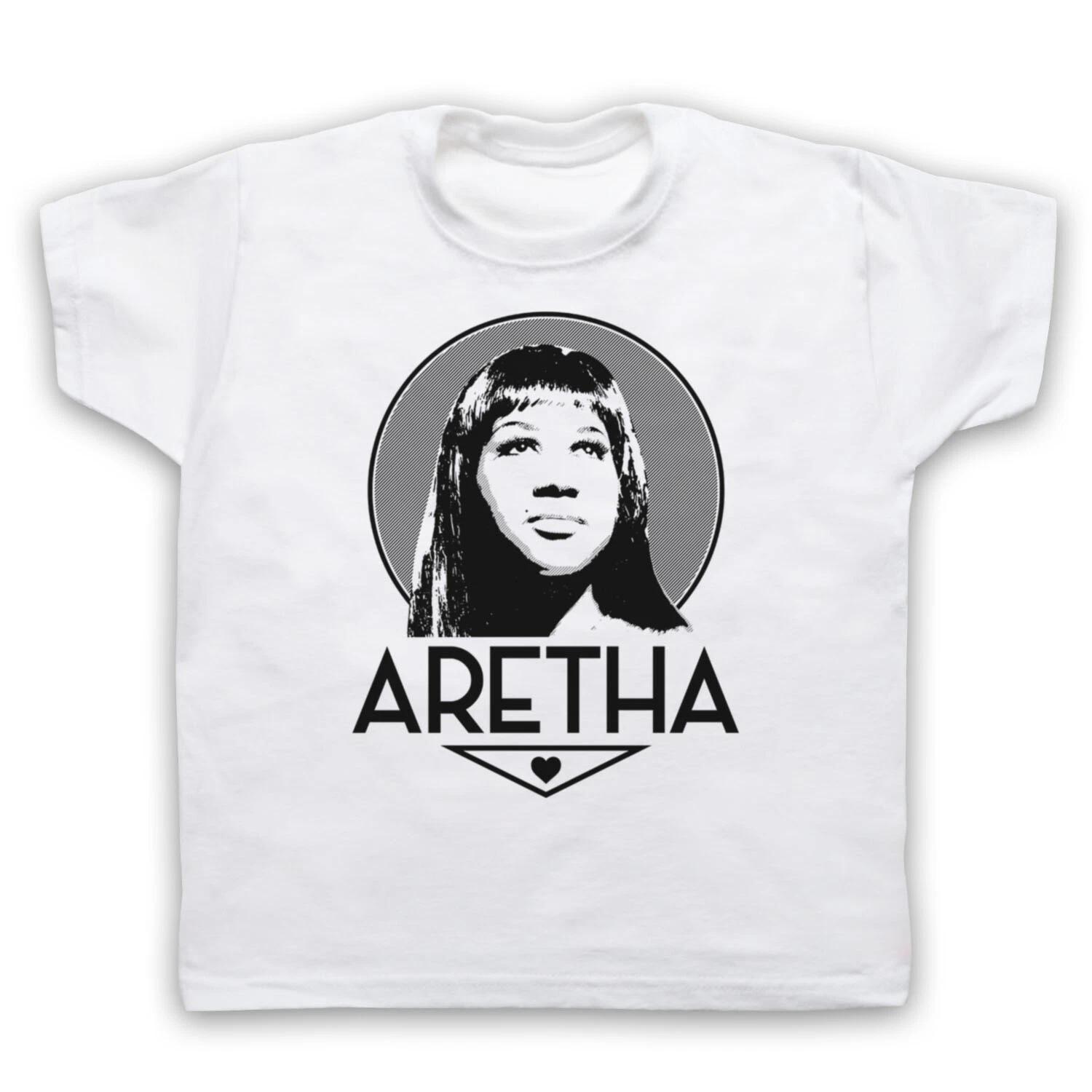 

ARETHA FRANKLIN TRIBUTE ICONIC R&B SOUL SINGER RESPECT KIDS CHILDS T-shirt 130