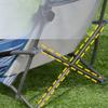 Portable Foldable Storable Beach Camping Chair With Sun Umbrella New Metal Fabric Reclining Seat Ideal For Outdoor Fishing Rest
