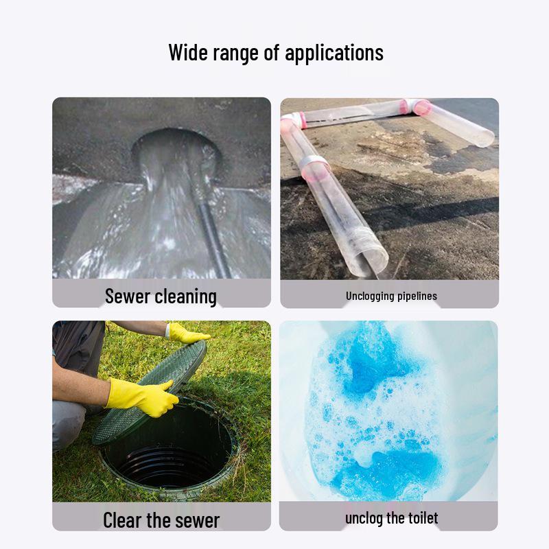 Stainless Steel Rotating Nozzle Drain Cleaner with 1/4 Quick Connect, High Pressure Rat Head