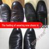 Colorless Transparent Leather Shoe Maintenance Polish with Integrated Brush