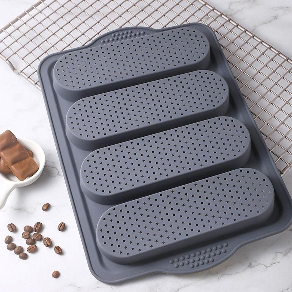 Easy Clean Baking Pan Tray Heat Resistant Bread Mold Useful Silicone Loaf Pan  Sandwich