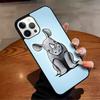 Tier Nashorn Handyhülle Für iPhone 17 Air 16 15 14 13 12 11 Pro Max Max Plus Bumper Hülle Abdeckung