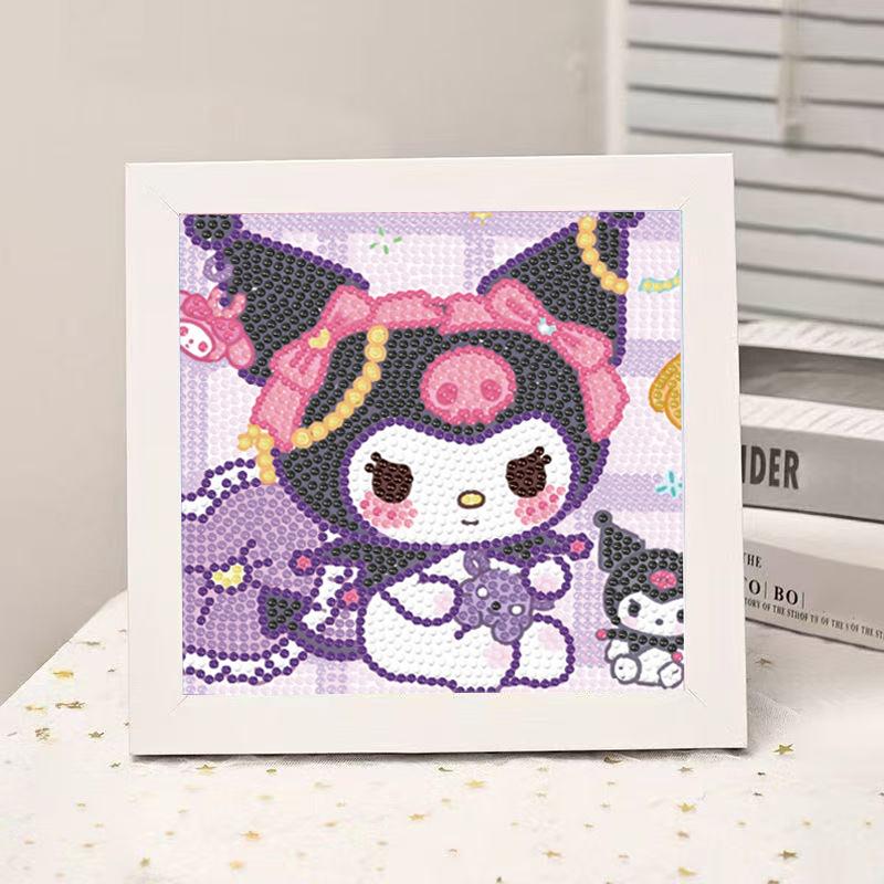 High-End Diamond Painting Diy Van Gogh Starry Sky Cat Creative Handmade Toy Table Decoration Diamond Painting With Frame