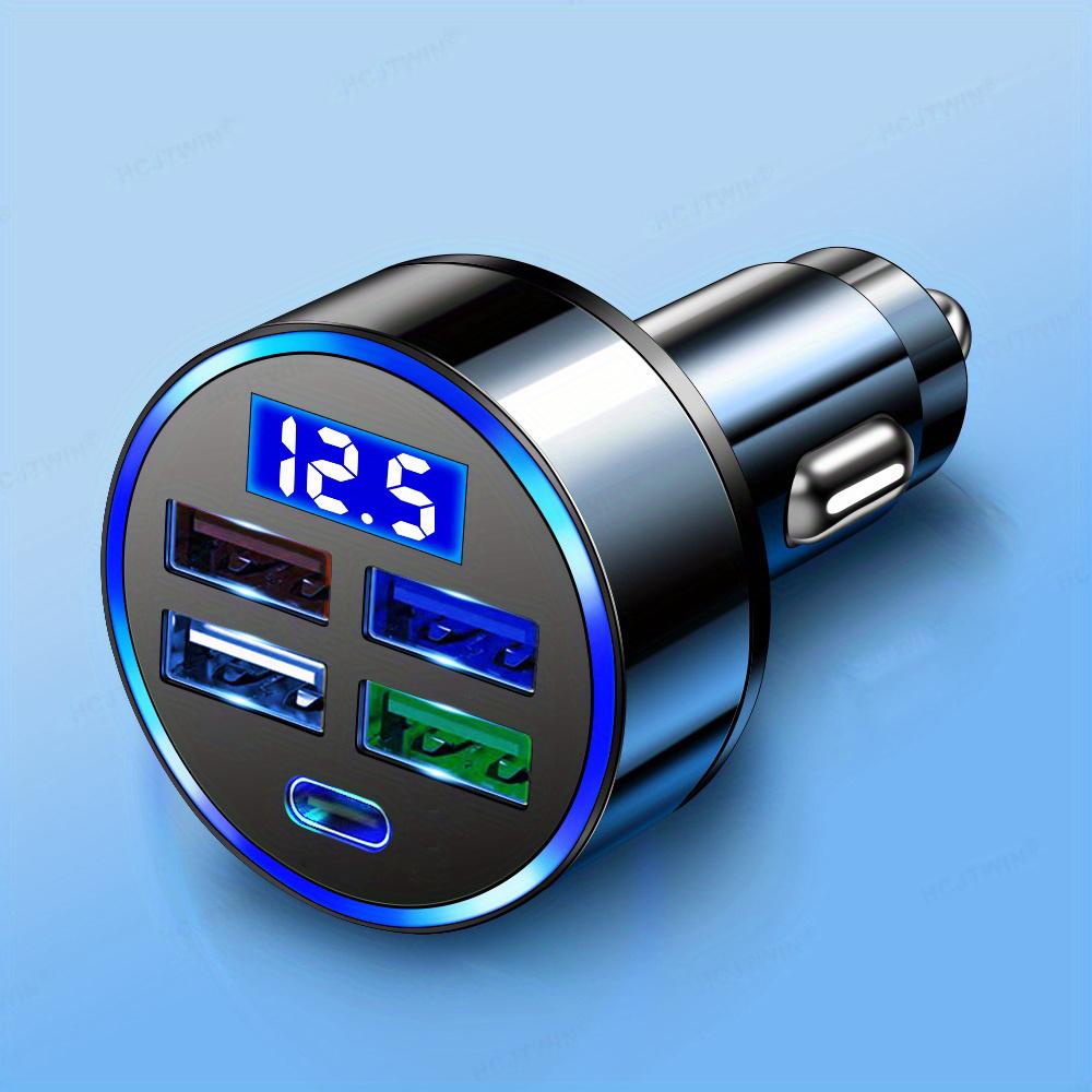 

Быстрая зарядка телефона в дороге: Автомобильное зарядное устройство PD USB с адаптером USB Type-C чёрный