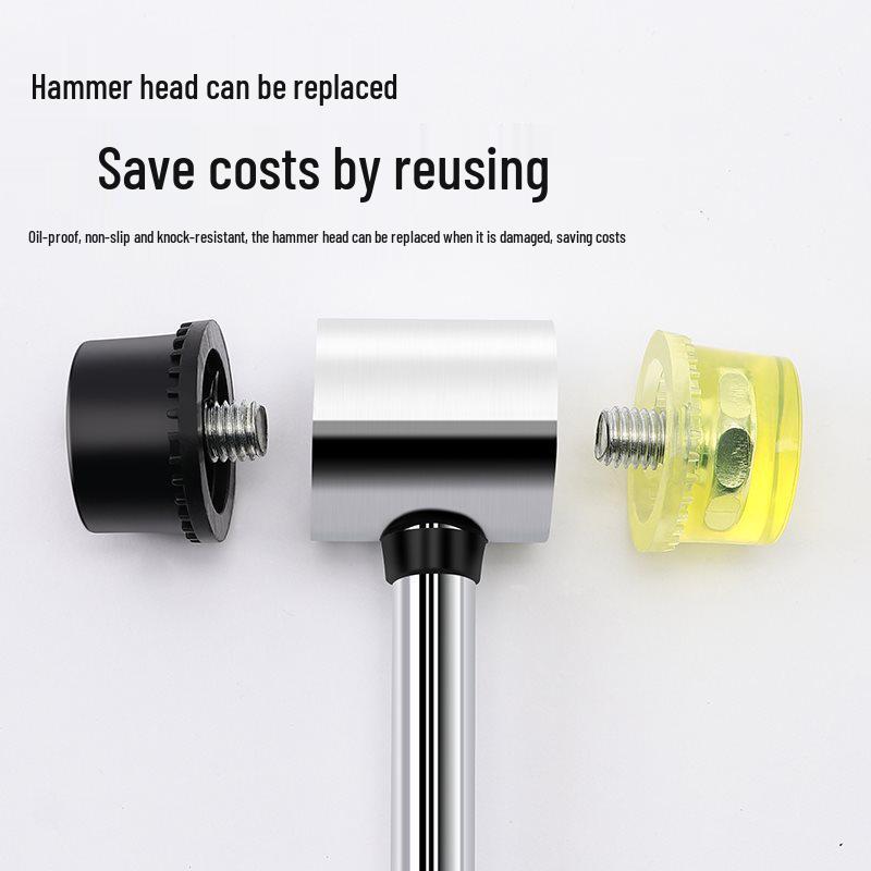 Compact Rubber Installation Hammer for Floor Tiles and Tapping