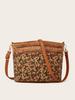 2025 Women's Ethnic Retro Shoulder Messenger Bags with Unique Bark Design