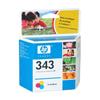 Ink Cartridge No. 343 - HP - Cyan, Magenta, Yellow - Inkjet - 260 Pages - 7 Ml