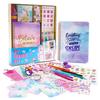 Kit Jurnal DIY pentru Fete Adolescente: Cutie cu Autocolante pentru Scrapbooking Cadou de Ziua de Naștere Set Jurnal