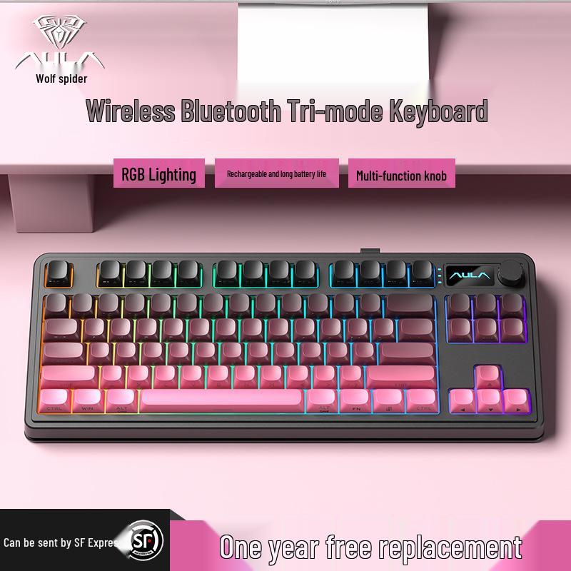 Tarantula S99 Wireless Tri-Mode RGB Bluetooth Mechanical Keyboard for Gaming & Office.