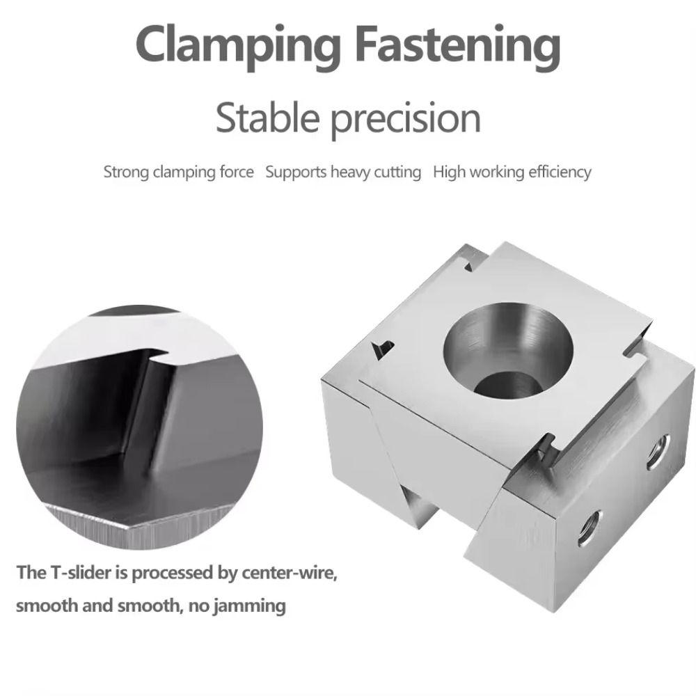 Precision Ground CNC Vice Fixture M6 M8 M10 Wedge Expansion Block  Machining Center