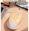 Cute, Rechargeable Wireless Mouse [multi-connectivity, 2.4GHz & Bluetooth], Quiet, Lightweight, Portable, 80012001600 DPI, Compatible with Laptops,