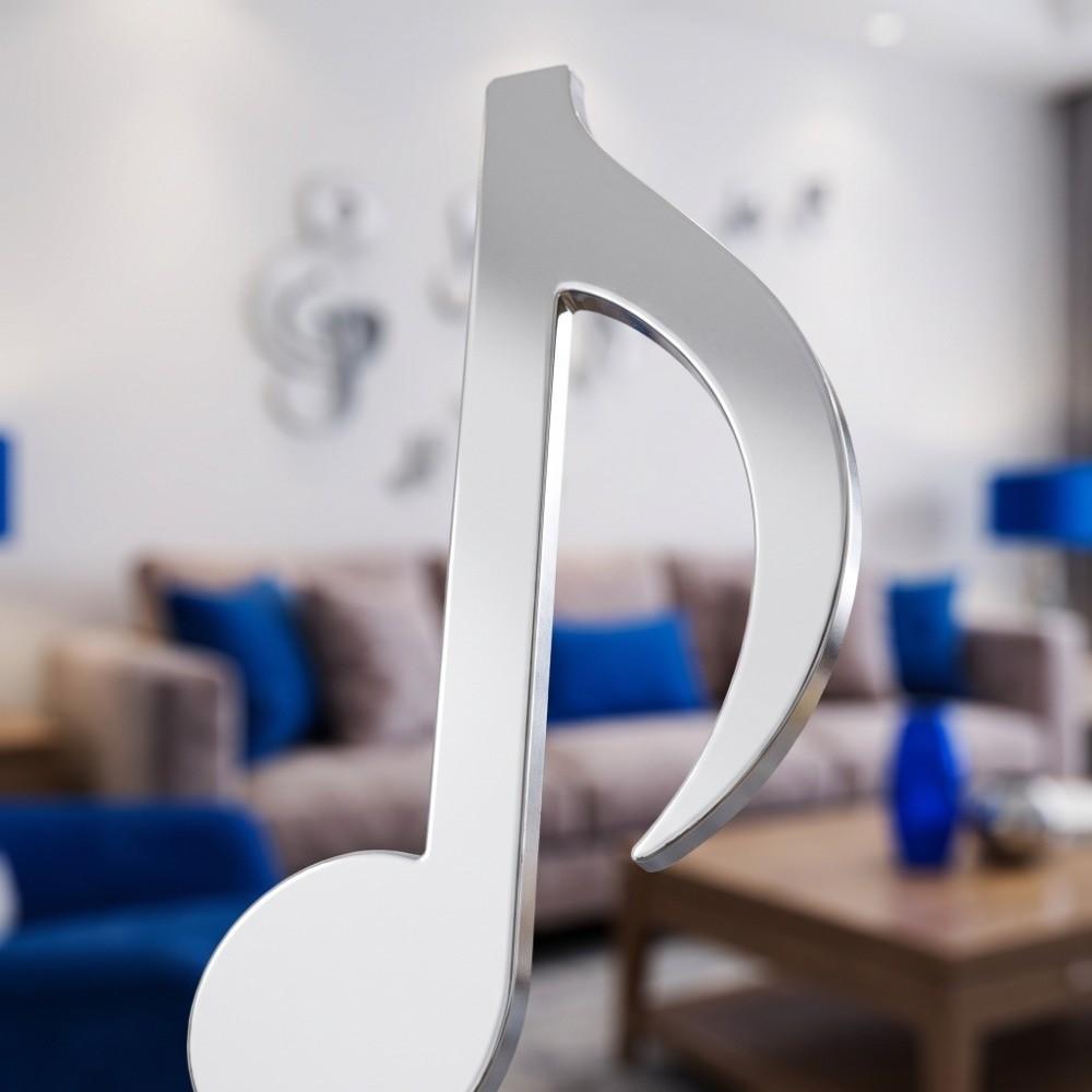 Mirror Finish Mirror Wall Sticker Removable Finish Wall Art Decal PVC Wall Sticker  Home Decoration