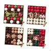Christmas Felt Balls Decoration Handmade Lightweight Party Gift Ornaments Hanging