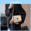 2023 Summer Color Collision Casual Commuter Small Square Bag High-end Sense Niche Single Shoulder Bag Crossbody Bag Soft Women's Bag