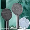 Large Screen Shower Head 5 Mode Portable Shower Accessories Bathroom Supplies Shower Knob Complete Set of Accessories