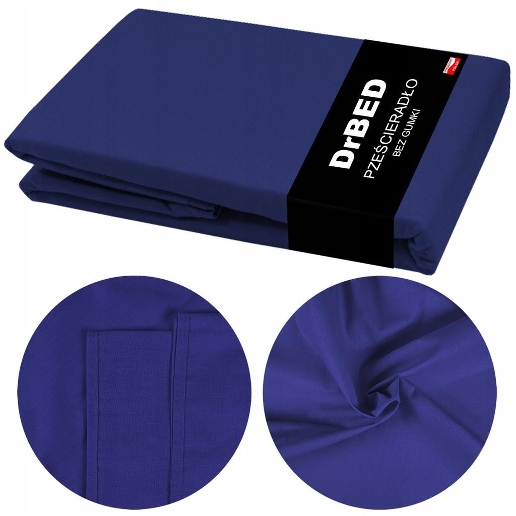 COTTON Fitted Sheet 220x200 Traditional Durable Polish