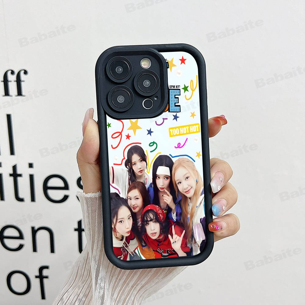 B-Baby M-Monster K-Kpop Phone Case iPhone 16 Plus 15 11 14 12 13 17 Pro Max Shockproof Soft Cover