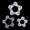 50pcs Balloon Arch Clip Wedding Balloons Balloon Arch Folder Accessories Balloon Rings Buckle Plastic Flower Buckle 5