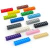 Top-Grade 20Pcs Self-Assembly High-Standard Assembly High-Standard Bricks High-Standard Thick First-Class 2X8 Superior-Grade Dots High-Standard