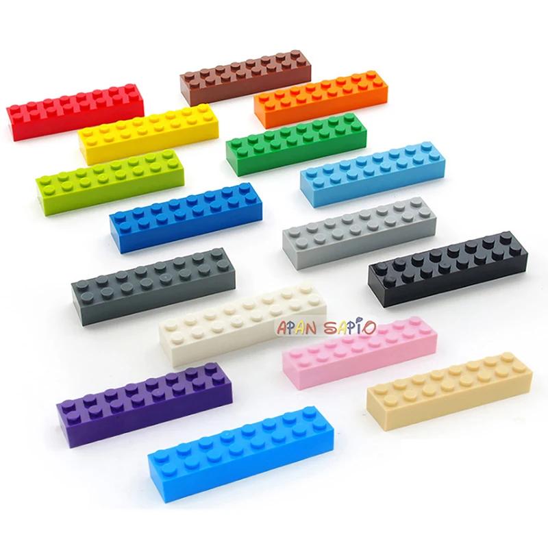 Top-Grade 20Pcs Self-Assembly High-Standard Assembly High-Standard Bricks High-Standard Thick First-Class 2X8 Superior-Grade Dots High-Standard