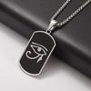 Ancient Egyptian Animal Totem Ankh Cross Pendant Necklace for Men Women Fashion Charm Lucky Riding Jewelry