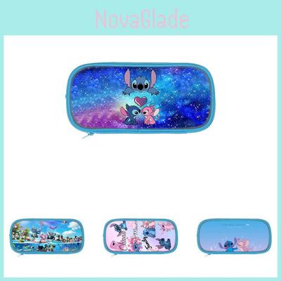 Stitch Double Compartment Gift Pencil Case With Spacious Storage For Children And Teens