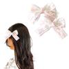Set aus 2 floralen Spitzenband-Clips, Rosa [Gebraucht]