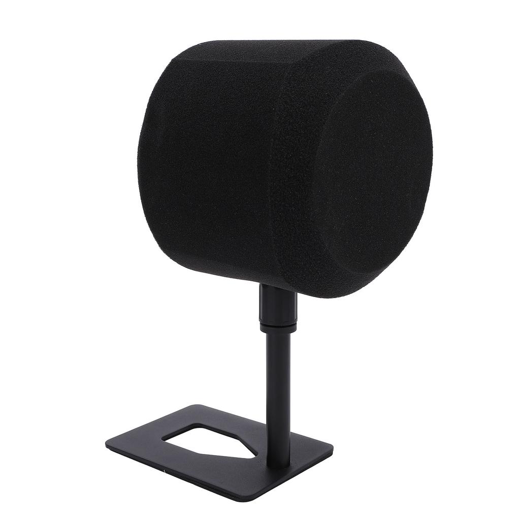 Microphone Isolation Ball Noise Reduction Windscreen Pop Filter for Condenser Microphones with Poten