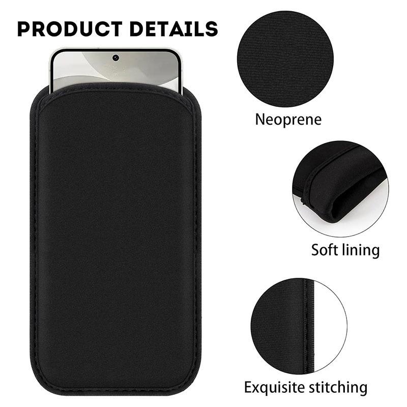 Dustproof, Drop-proof, Freeze-proof Diving Material Phone Pouch with Protective Inner Lining