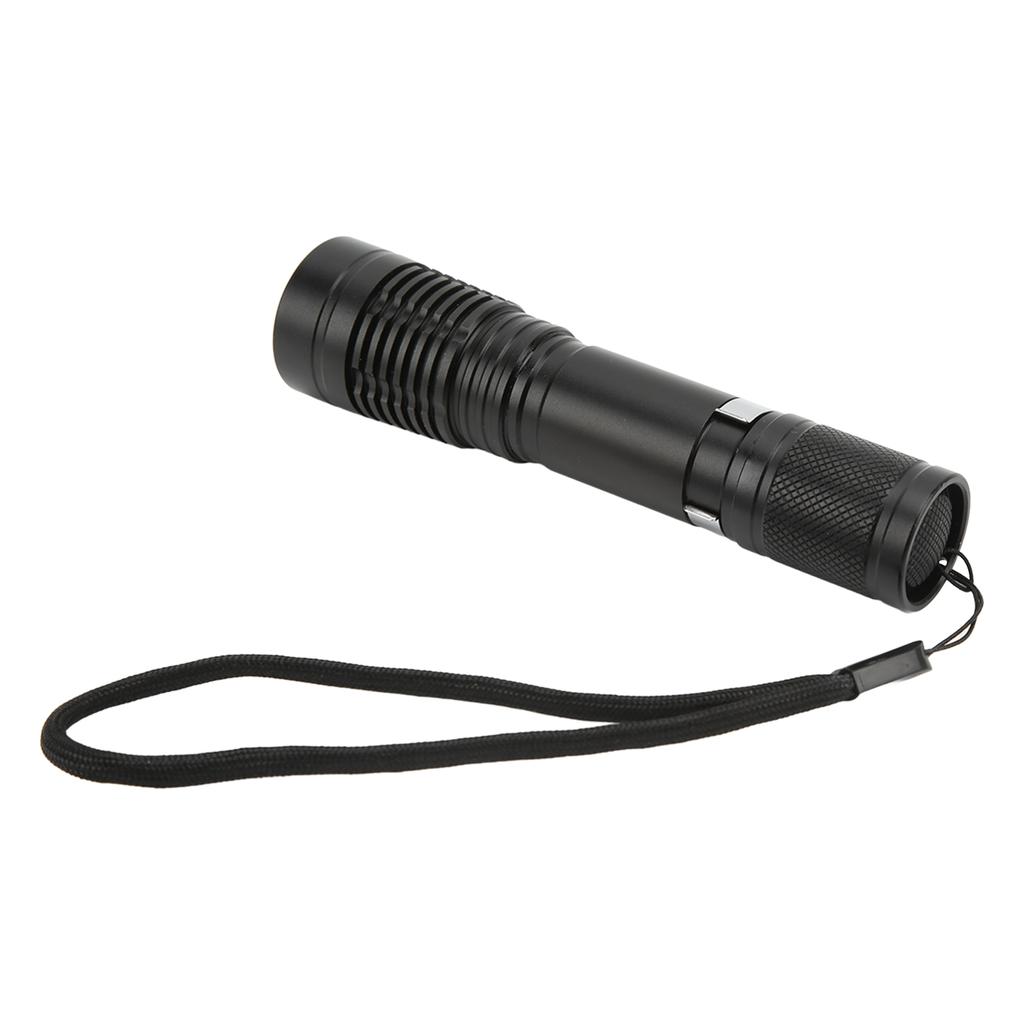 LED Mini Flashlight Portable Aluminium Alloy IPX8 Waterproof Strong Light Diving Flashlight for
