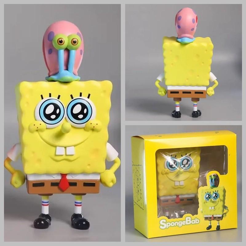 Spongebob Squarepants Action Figure Cartoon Model Toy Decoration Ornament Kid