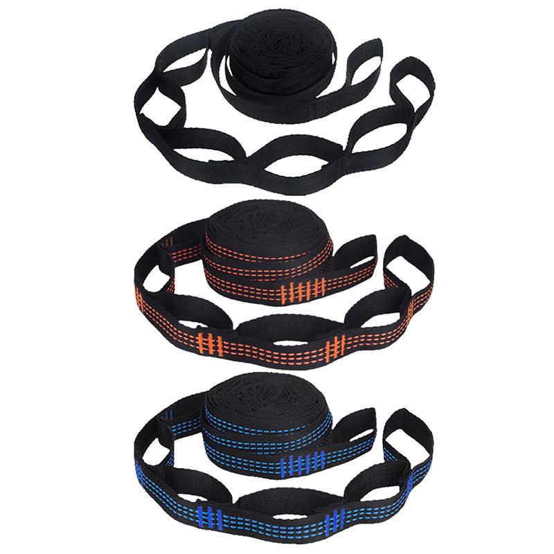 2PCS Lightweight Hammock Straps Extra Strong Non-Stretch Rope with 600lbs Breaking Strength for Outdoor Camping Travel