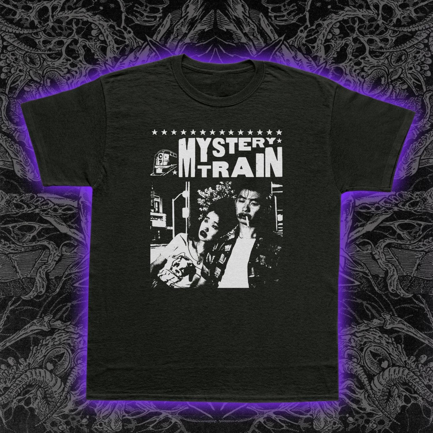Mystery Train T-Shirt 1989 Cult Indie Film Tee Jim Jarmusch Graphic Shirt XL