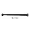 Extendable Nonslip Curtain Poles 70~120cm Practical Adjustable Length Bathroom Rail For Shower Window Drying