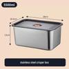 ZISIZ Extra-Large 316 Stainless Steel Food Container Set