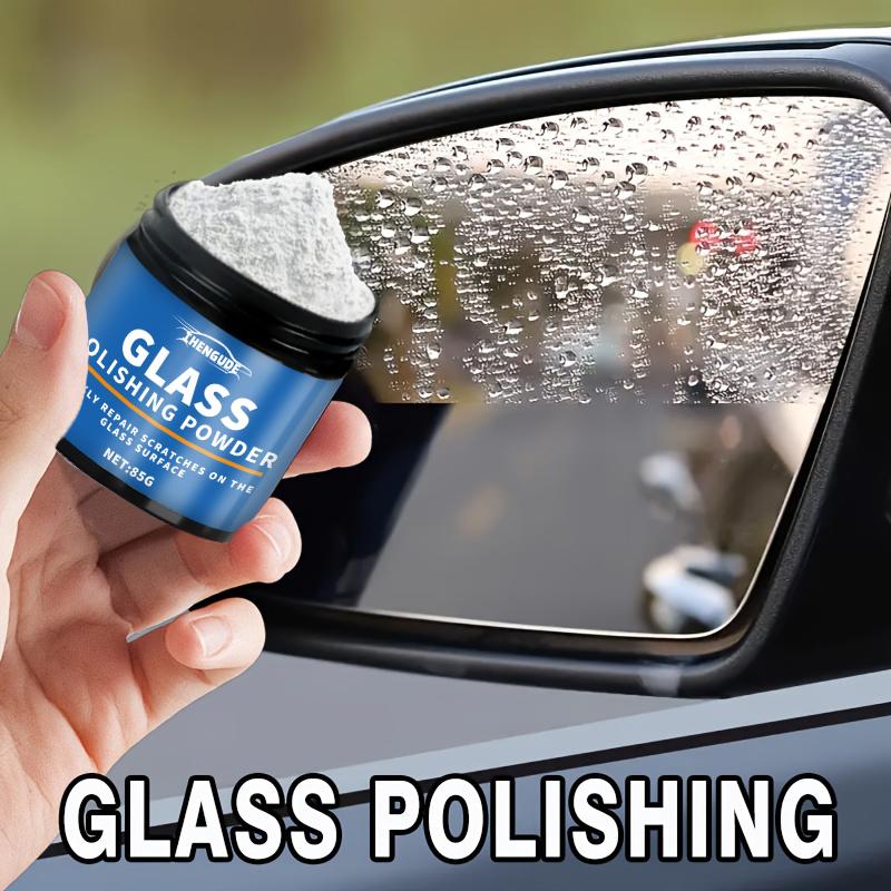 Glass Polishing Powder - Professional Car Windshield Scratch Remover, Clear Restoration Agent for Rv Mirrors
