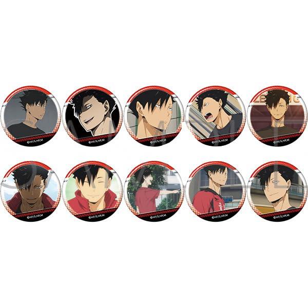 

Movic НАВЕРХ Значок для обмена полной сцены Kuroo ga Диаметр 10 штук КОРОБКА Haikyu!! [Аниме версия] приблизительно. 5.7см Бумага/Железо/ПЭТ